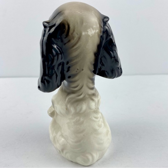 Vintage Cocker Spaniel Dog Figurine, Big Eyes, Begging, 5 inch Ceramic, Japan - Picture 5 of 7